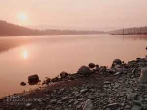 Sunrise Over Siskiyou Lake